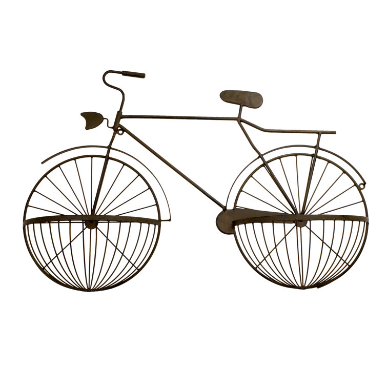 Gracie Oaks Metal Cycle Wall Décor & Reviews Wayfair
